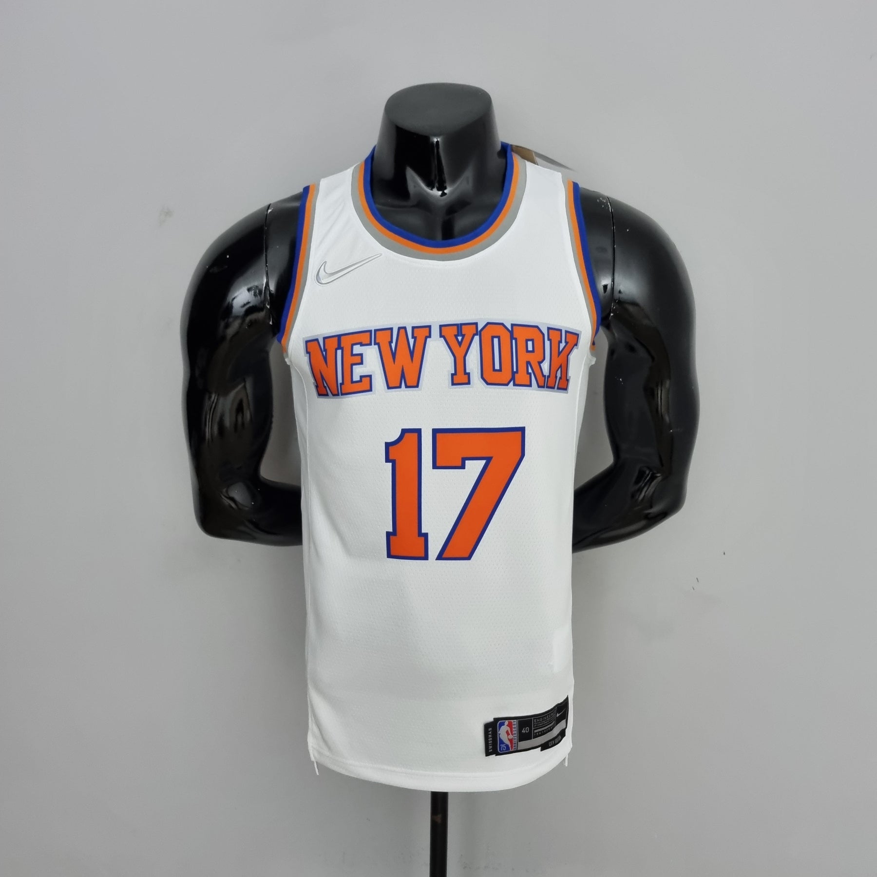 Camisola NBA NY Knicks #17 Lin - 75° Aniversário White
