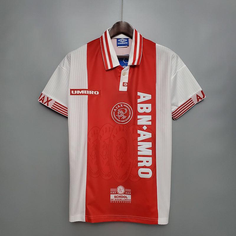 Camisola Ajax Retrô 1997/1998 Vermelha e Branca - Umbro