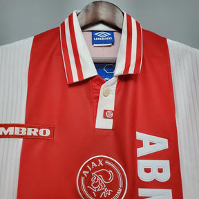 Camisola Ajax Retrô 1997/1998 Vermelha e Branca - Umbro
