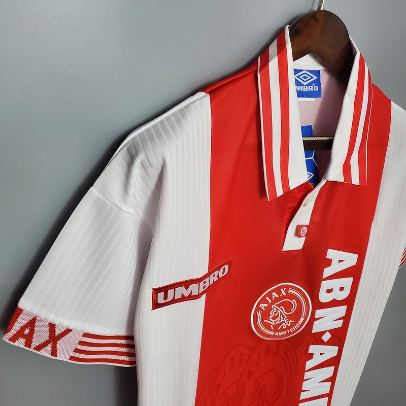 Camisola Ajax Retrô 1997/1998 Vermelha e Branca - Umbro