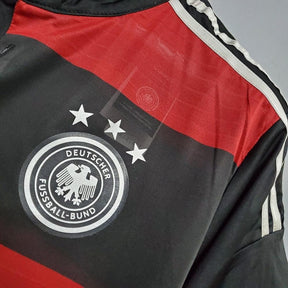 Camisola Alemanha Retrô 2014 - Adidas - Preto e Vermelha