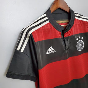 Camisola Alemanha Retrô 2014 - Adidas - Preto e Vermelha