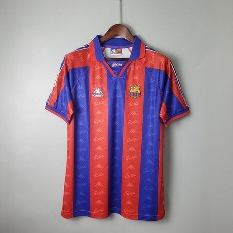 Camisola Barcelona Retrô 2005/2006 Amarela - Kappa