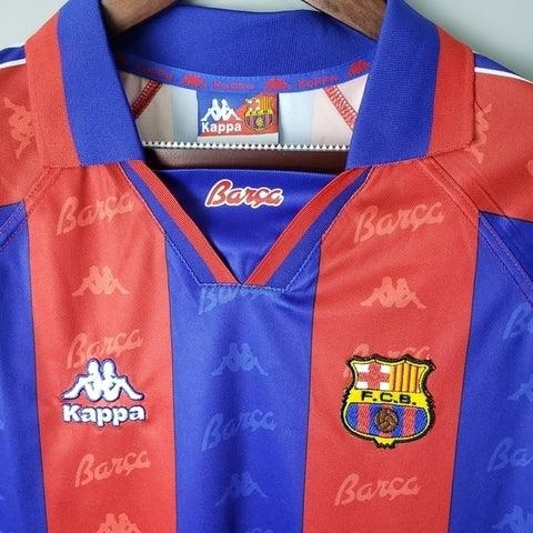 Camisola Barcelona Retrô 2005/2006 Amarela - Kappa