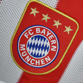 Camisola Bayern de Munique Retrô 2010/2011 Vermelha e Branca - Adidas