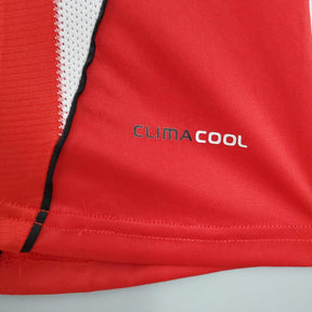 Camisola Bayern de Munique Retrô 2010/2011 Vermelha e Branca - Adidas
