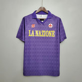 Camisola Fiorentina Retrô 1989/1990 Roxa - ABM