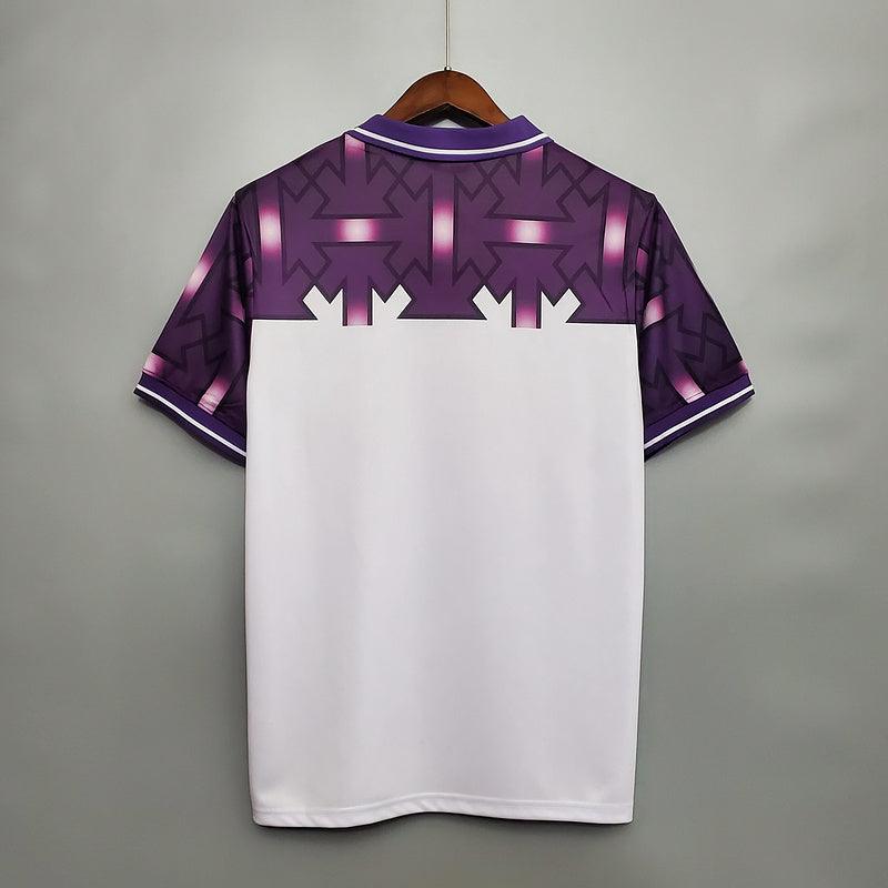 Camisola Fiorentina Retrô 1992/1993 Branca e Roxa - Lotto