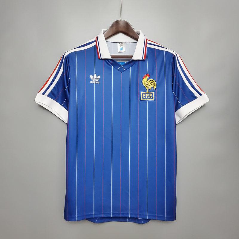 Camisola França Retrô 1982 Azul - Adidas
