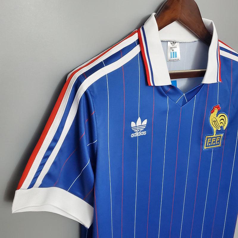 Camisola França Retrô 1982 Azul - Adidas