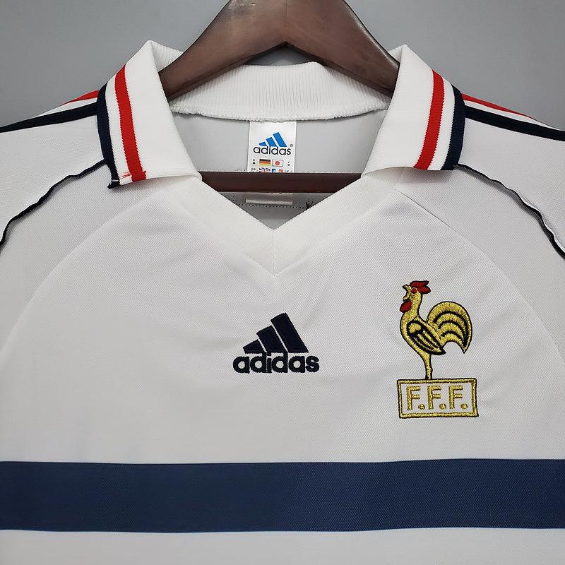 Camisola França Retrô 1998 Branca - Adidas