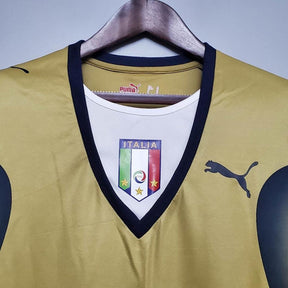 Camisola Itália Retrô 2006 Dourada - Puma