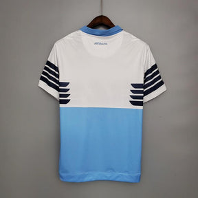 Camisola Lazio Retrô 2014 Azul e Branca - Macron