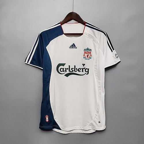 Camisola Liverpool Retrô 2006/2007 Branca - Adidas