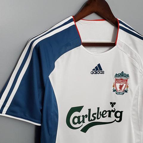 Camisola Liverpool Retrô 2006/2007 Branca - Adidas