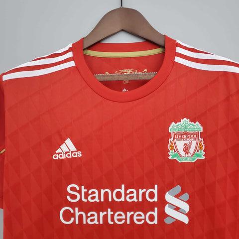 Camisola Liverpool Retrô 2010/2011 Vermelha - Adidas