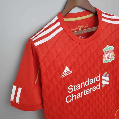 Camisola Liverpool Retrô 2010/2011 Vermelha - Adidas