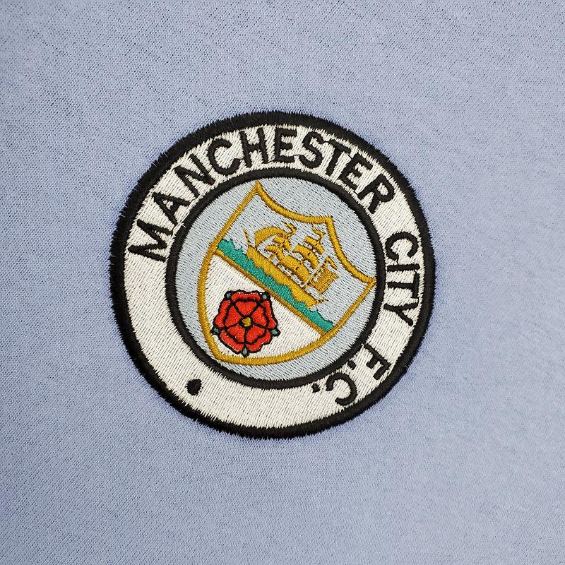 Camisola Manchester City Retrô 1972 Azul