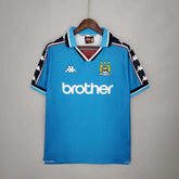 Camisola Manchester City Retrô 1997/1998 Azul - Kappa