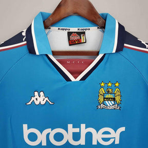 Camisola Manchester City Retrô 1997/1998 Azul - Kappa