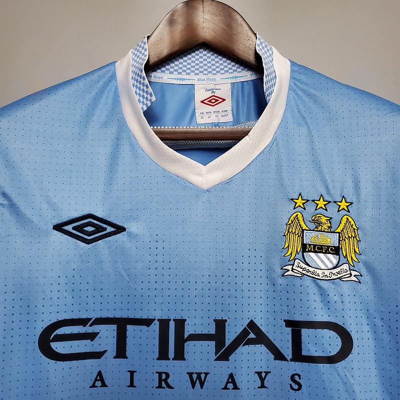 Camisola Manchester City Retrô 2011/2012 Azul - Umbro