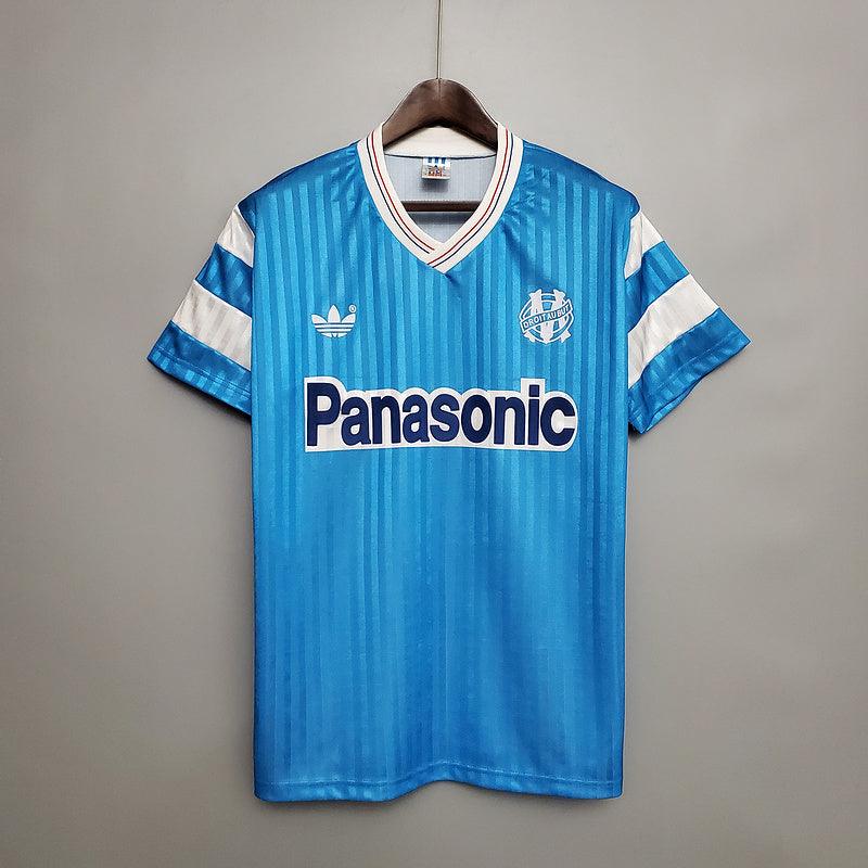 Camisola Marseille Retrô 1990 Azul - Adidas