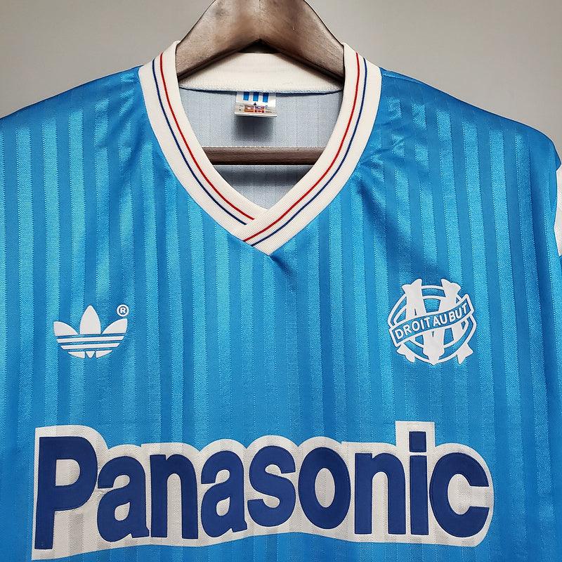 Camisola Marseille Retrô 1990 Azul - Adidas