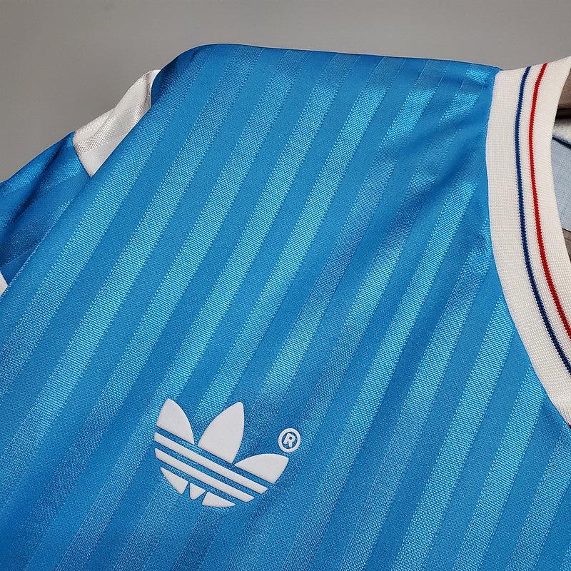 Camisola Marseille Retrô 1990 Azul - Adidas