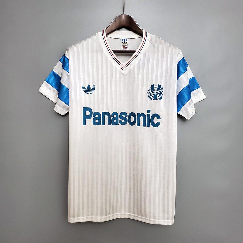 Camisola Marseille Retrô 1990 Branca - Adidas