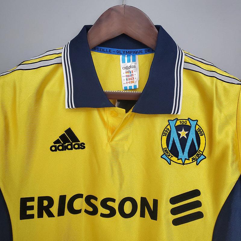 Camisola Marseille Retrô 1998/1999 Amarela - Adidas