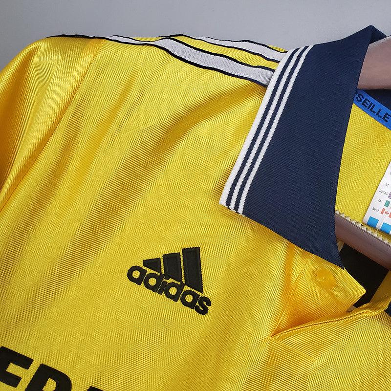 Camisola Marseille Retrô 1998/1999 Amarela - Adidas
