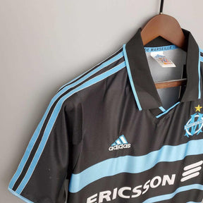 Camisola Marseille Retrô 1999/2000 Preta - Adidas