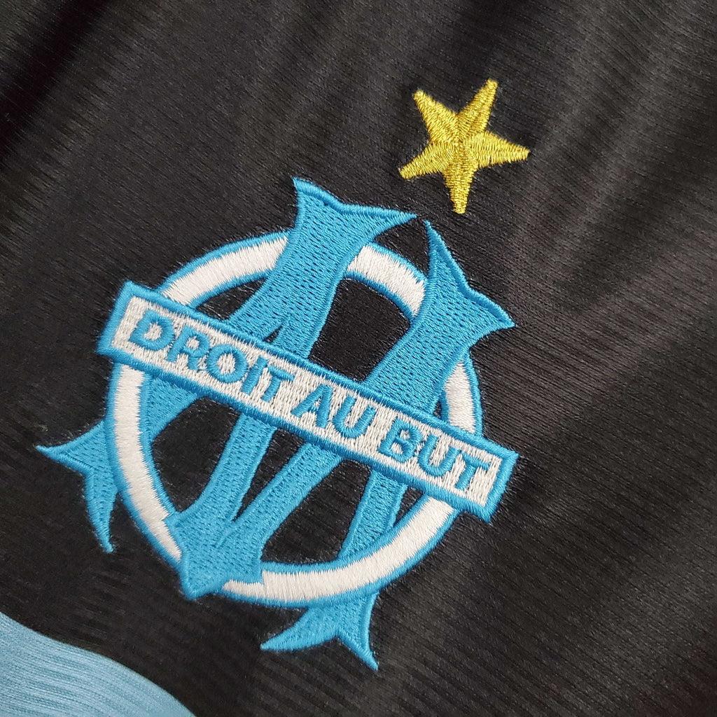Camisola Marseille Retrô 1999/2000 Preta - Adidas