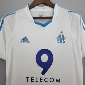 Camisola Marseille Retrô 2002/2003 Branca - Adidas