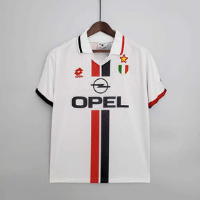 Camisola Milan Retrô 1995/1997 Branca - Lotto