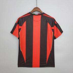 Camisola Milan Retrô 2010/2011 Vermelha e Preta - Adidas