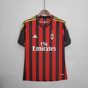 Camisola Milan Retrô 2013/2014 Vermelha e Preta - Adidas