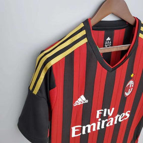 Camisola Milan Retrô 2013/2014 Vermelha e Preta - Adidas