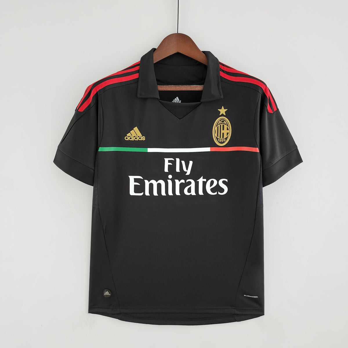 Camisola Milan Retrô III 11/12 Preta - Adidas