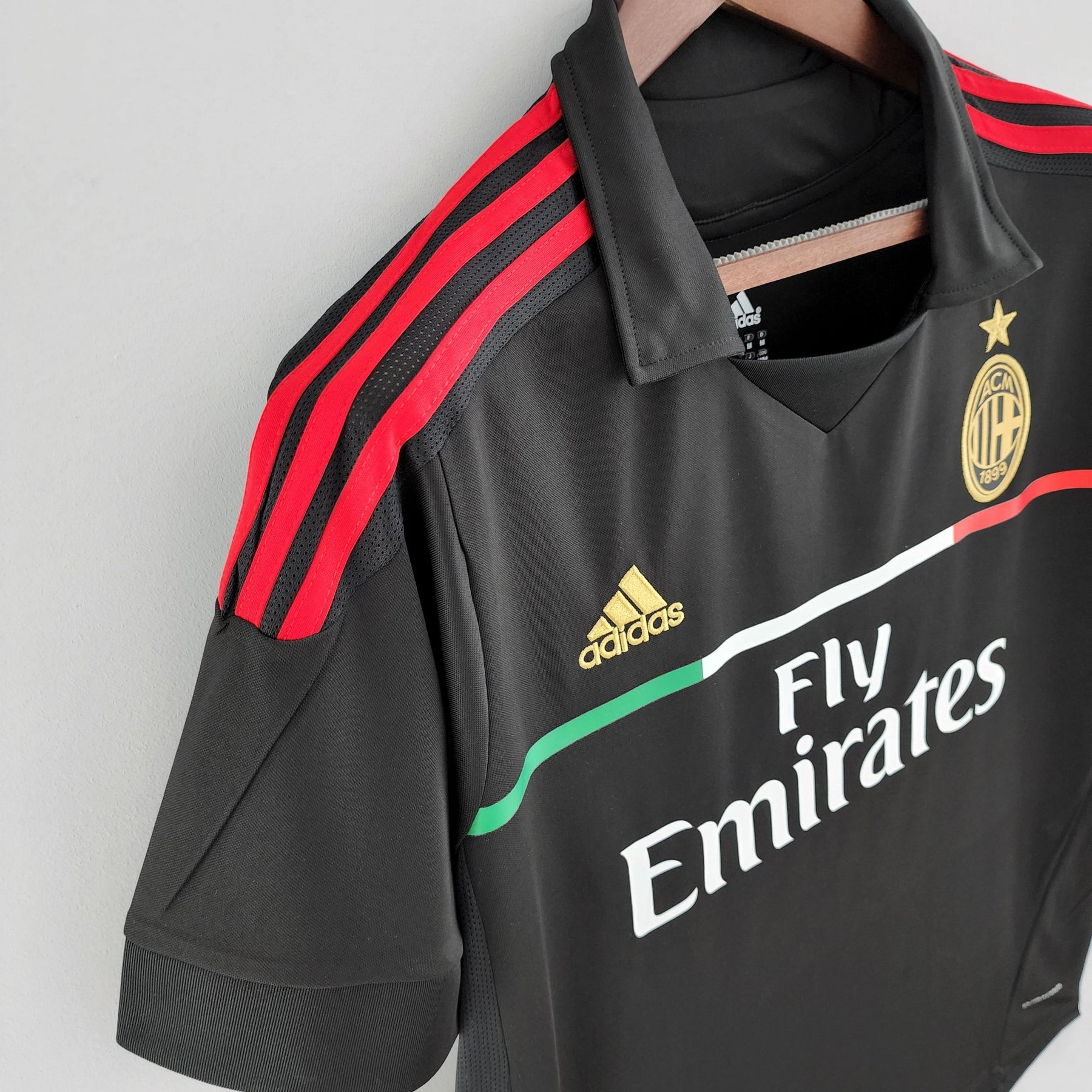 Camisola Milan Retrô III 11/12 Preta - Adidas