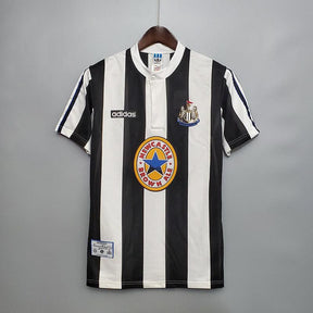 Camisola Newcastle Retrô 1995/1997 Preta e Branca - Adidas