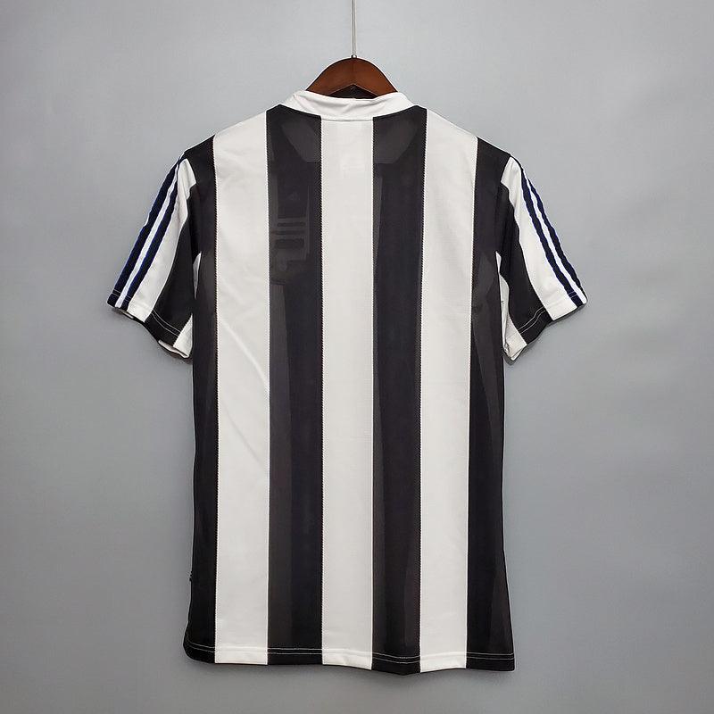 Camisola Newcastle Retrô 1995/1997 Preta e Branca - Adidas