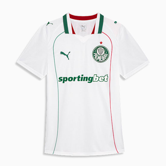 Camisolas Palmeiras 2026/27 Puma - Branca