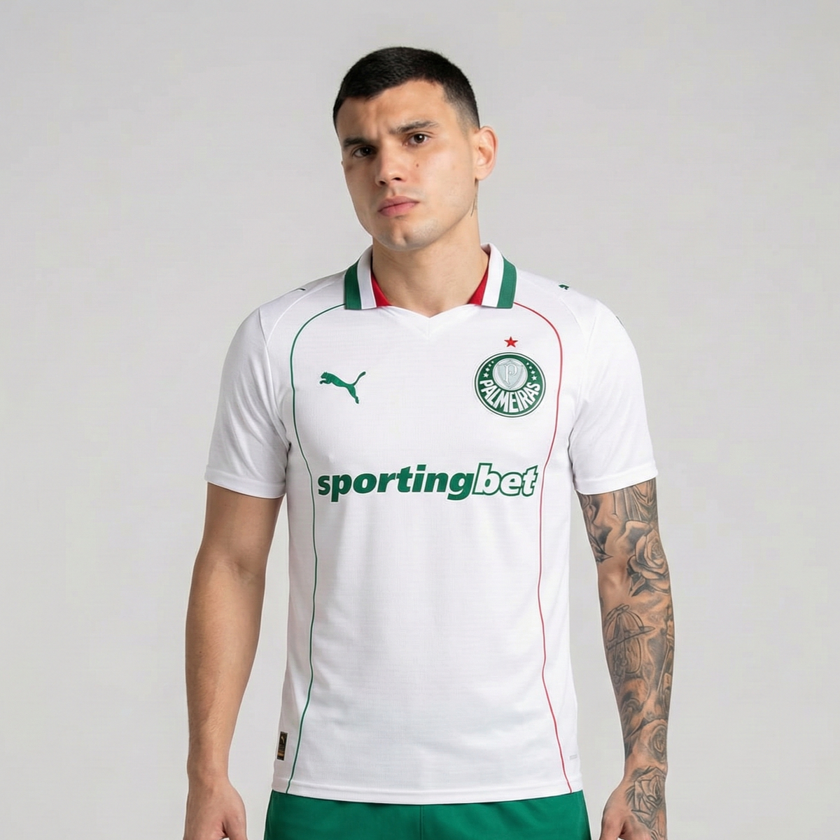 Camisolas Palmeiras 2026/27 Puma - Branca