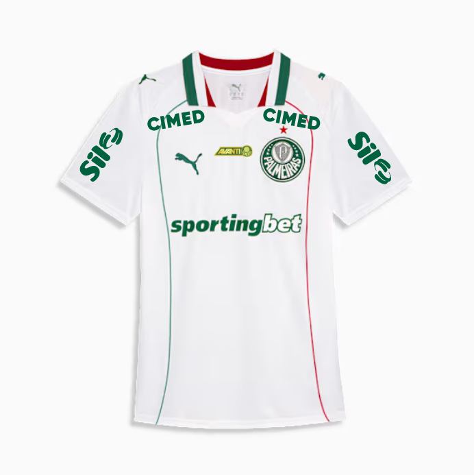 Camisolas Palmeiras 2026/27 Puma - Branca