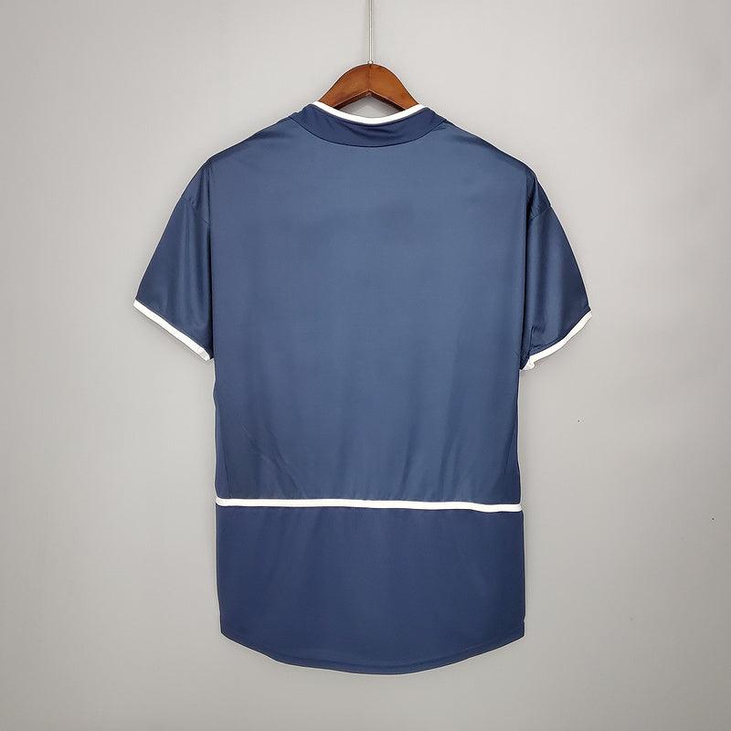 Camisola PSG Retrô 2002/2003 Azul e Vermelha - Nike