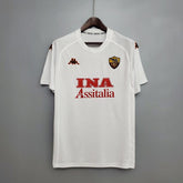 Camisola Roma Retrô 2000/2001 Branca - Kappa