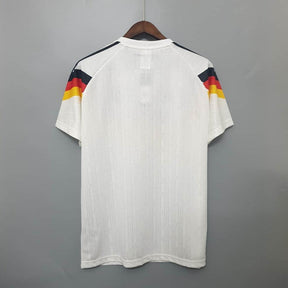 Camisola Seleção Alemanha Retrô 1990 Branca - Adidas