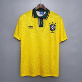 Camisola Seleção Brasileira Retrô 1991/1993 Amarela - Umbro