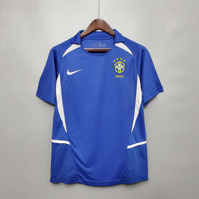Camisola Seleção Brasileira Retrô 2002 Azul - Nike